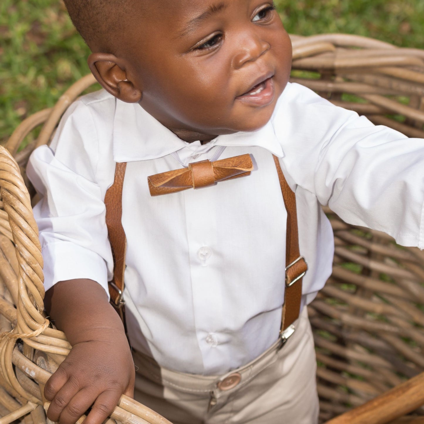 Winter Little Gentleman Ensemble - Tan & Toffee
