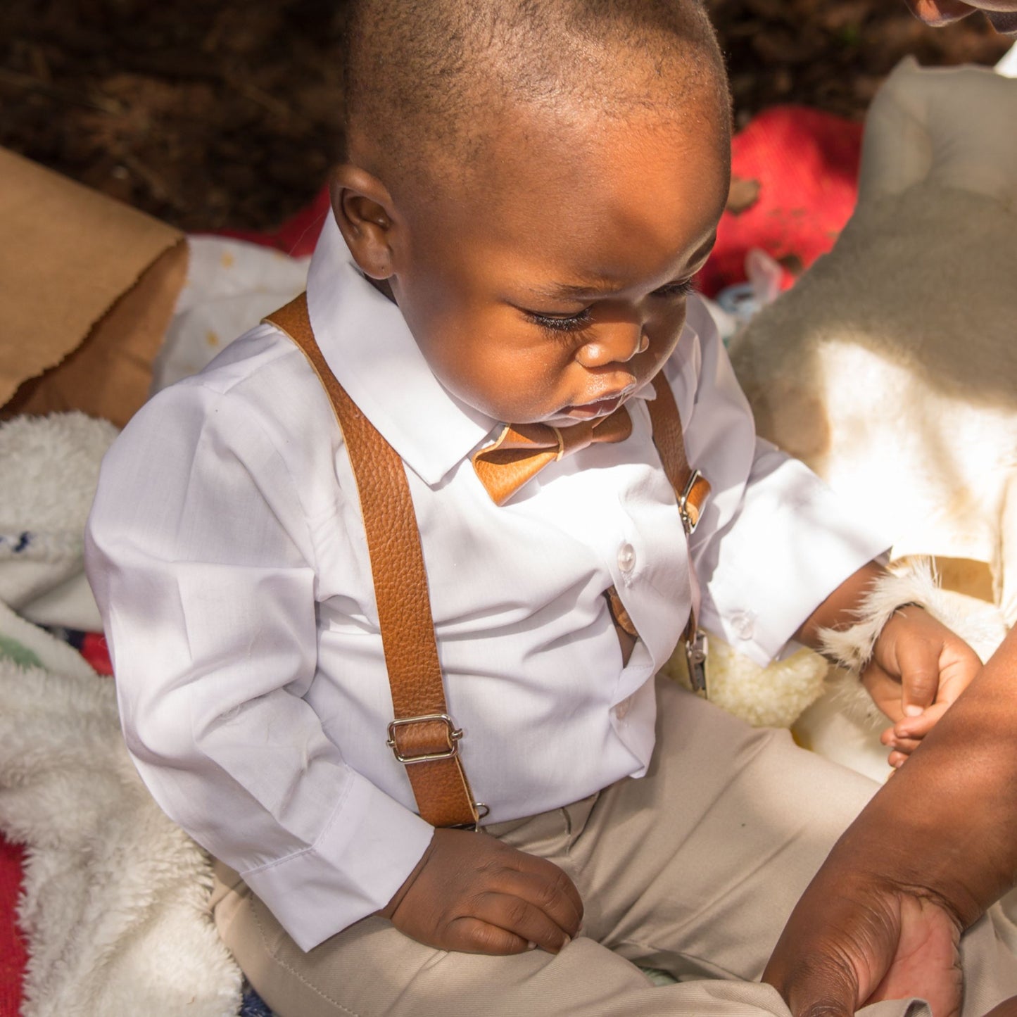 Winter Little Gentleman Ensemble - Tan & Toffee