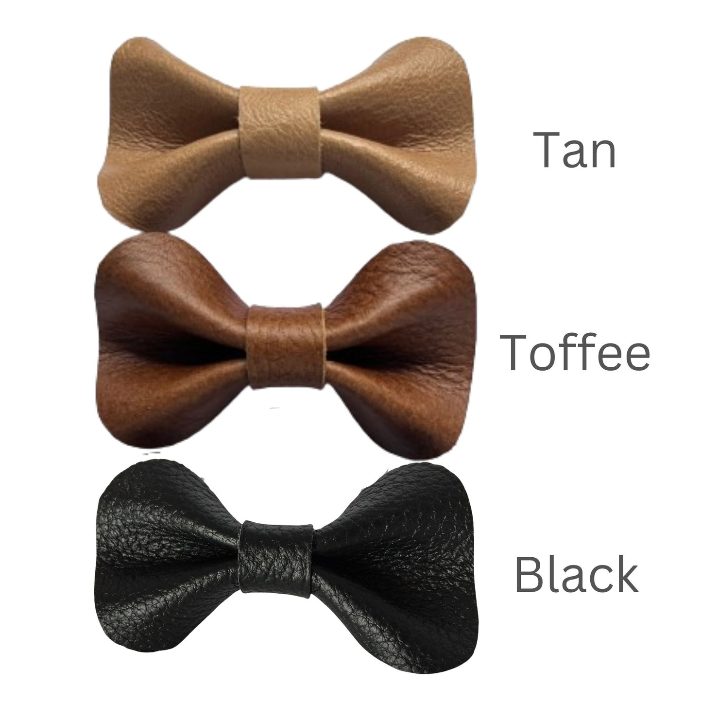 Baby Leather Bow Tie