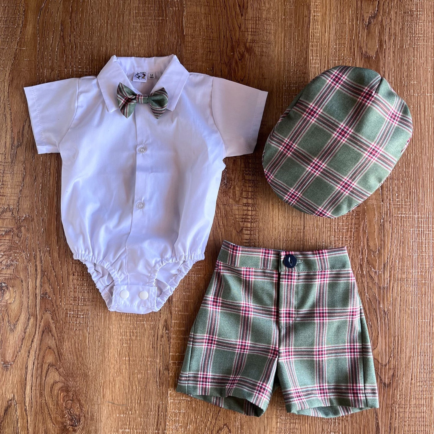 Little Gent in Green Check