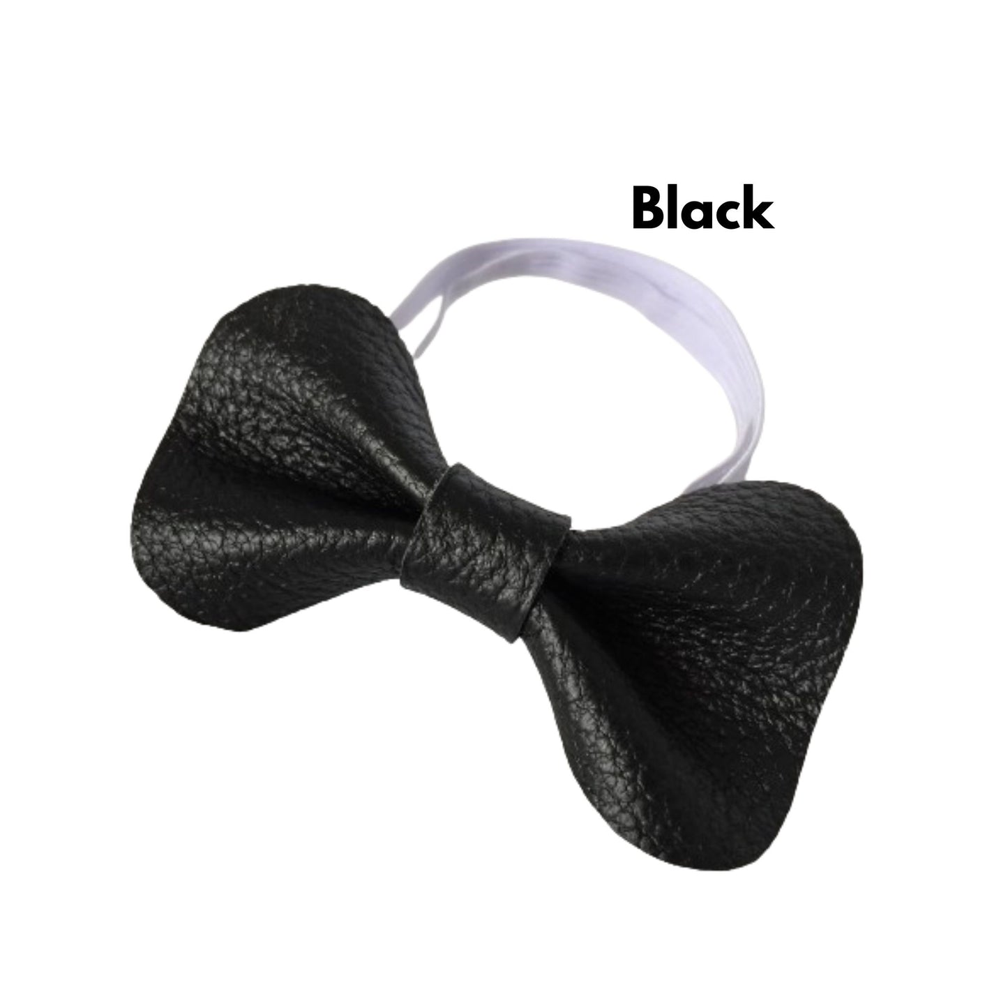 Baby Leather Bow Tie