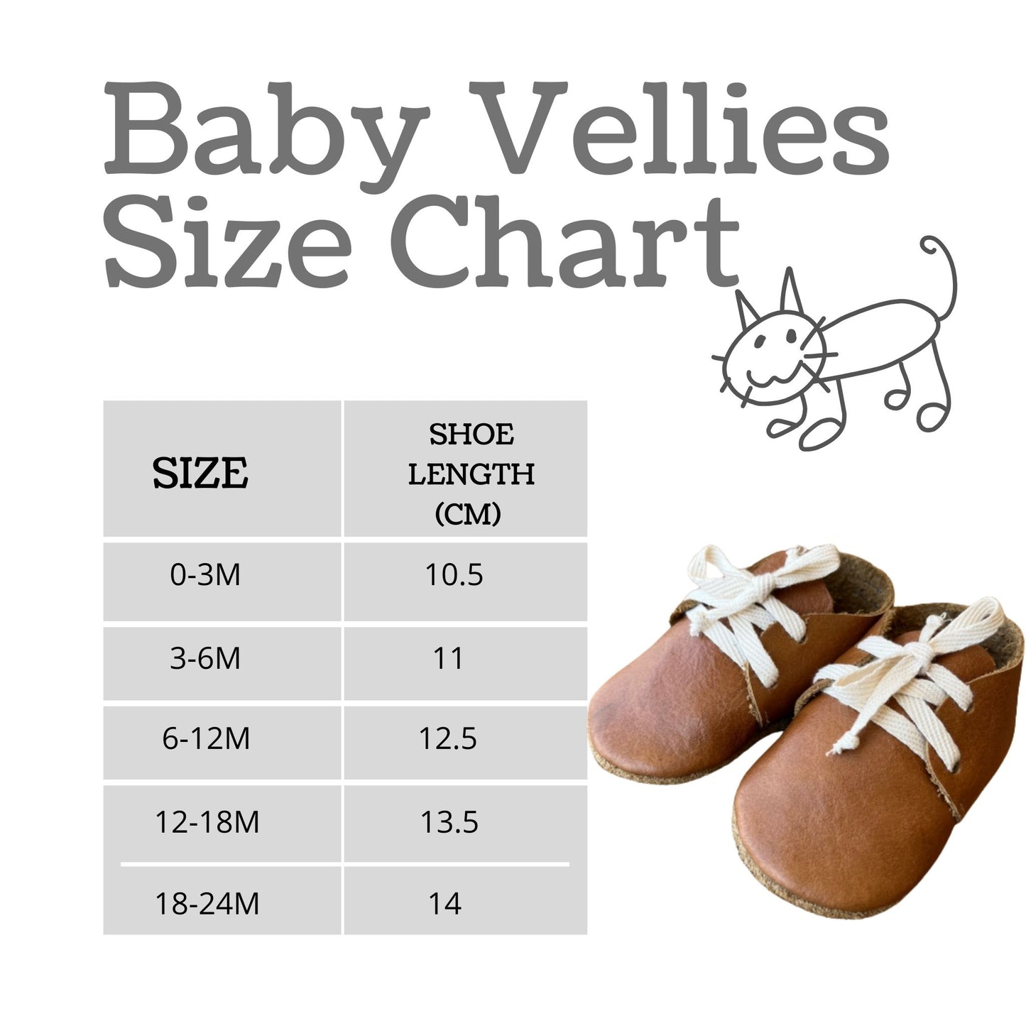 Infant Soft Tan Leather Shoes 0-24M