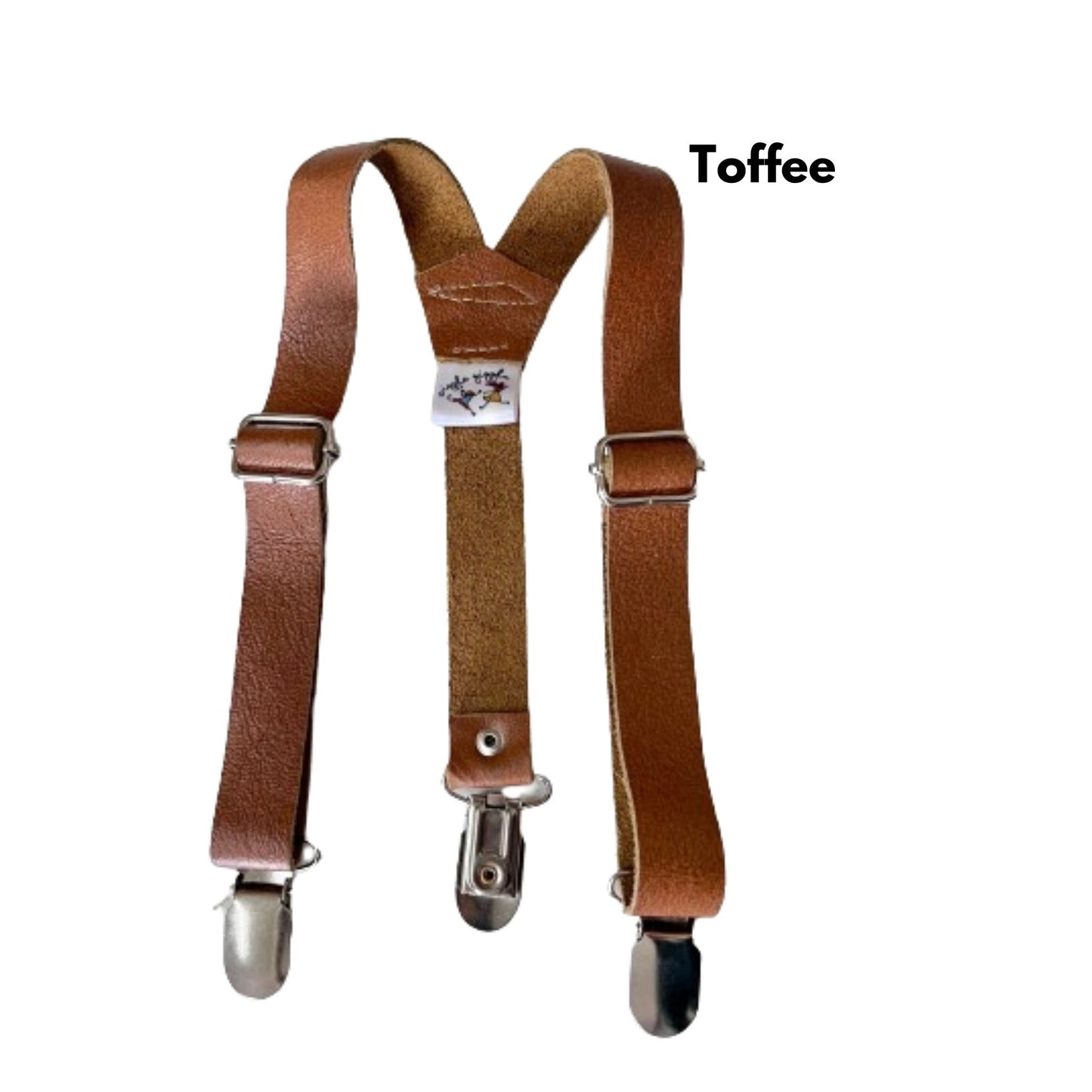 Baby Leather Suspenders