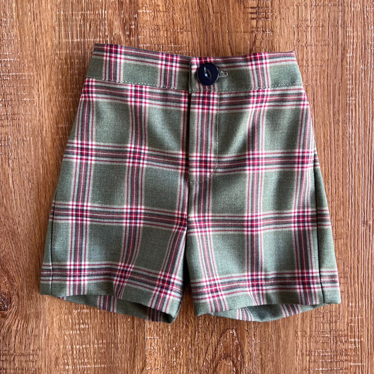 Little Gent in Green Check