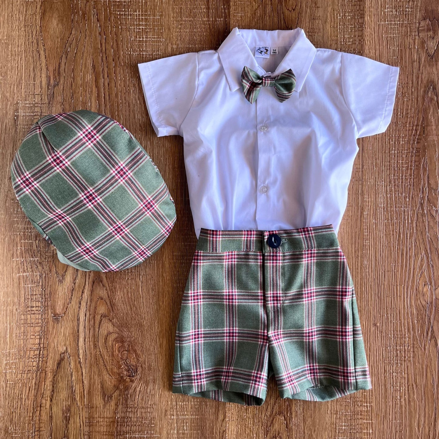 Little Gent in Green Check